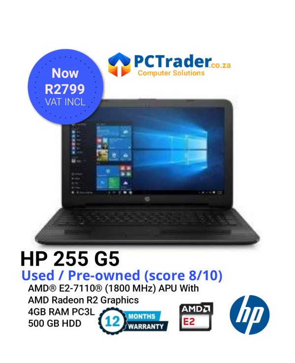 HP 255 G5 notebook (Used)