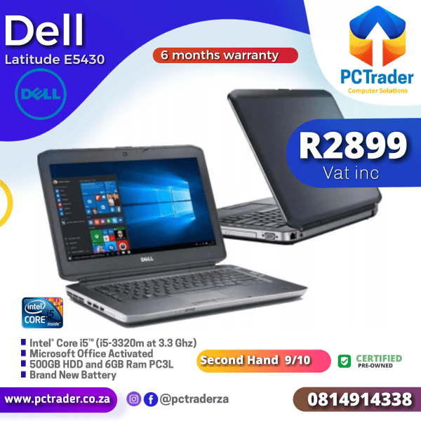 Dell Latitude E5430 Intel Core i5 (Used 9/10)