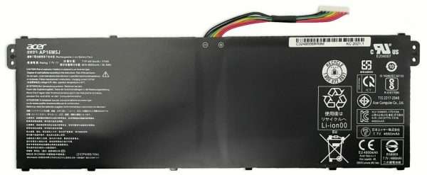 Acer Aspire 3 N19C1 Battery, Acer Aspire 3 A314-31, A315-21, A315-51, A515-51, N17C4, ES1-523 Series, AP16M5J, KT.00205.004 Laptop Battery 7.7V 4660mAh/35.9Wh - Image 2