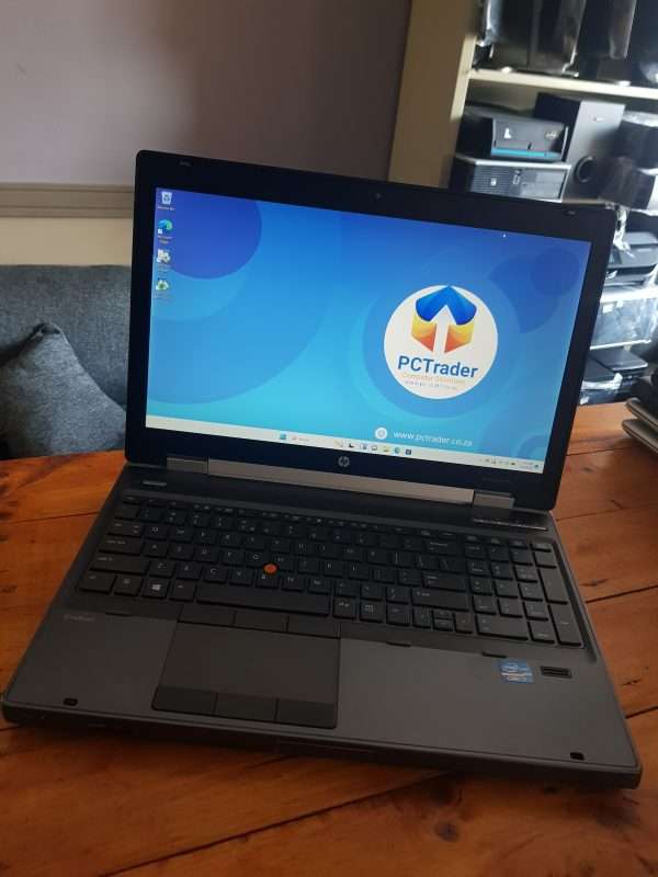 HP Elitebook 8570 workstation, 256GB SSD, 8GB, INTEL Core i7-3740QM with Nvidia Quadro (Second hand 9/10) - Image 2